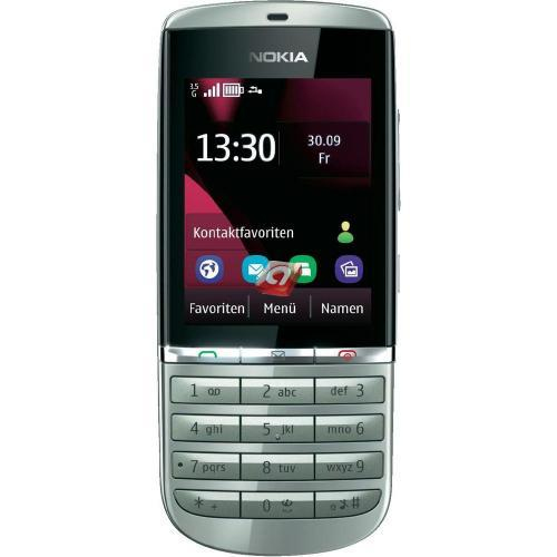 Telefono Movil Nokia Asha 300 Gris Blanco